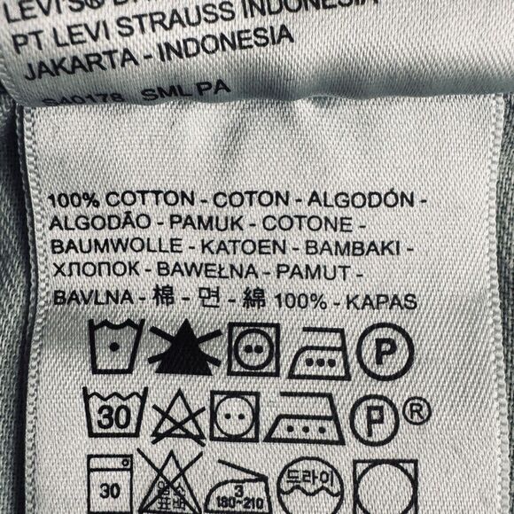 Levis 559 Relaxed Straight Jeans Mens 34 Measures 36x32.5 Blue Cotton Denim - Picture 6 of 11